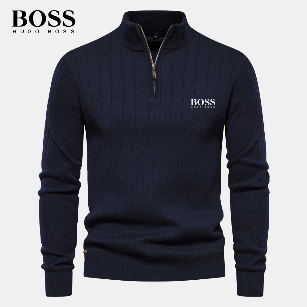 HUGO BOSS | Half-Zip Sweater