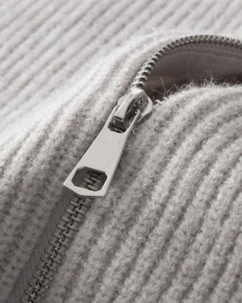 AMALFI Full-Zip Wool Gilet