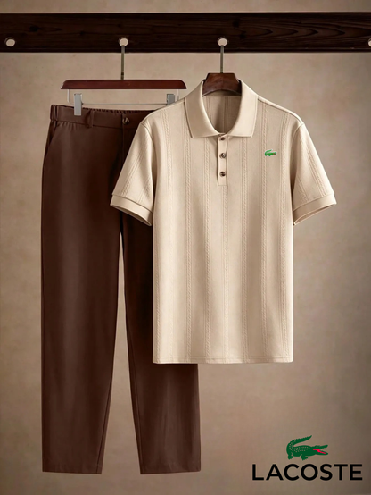 Lacoste Premium Polo & Byxset