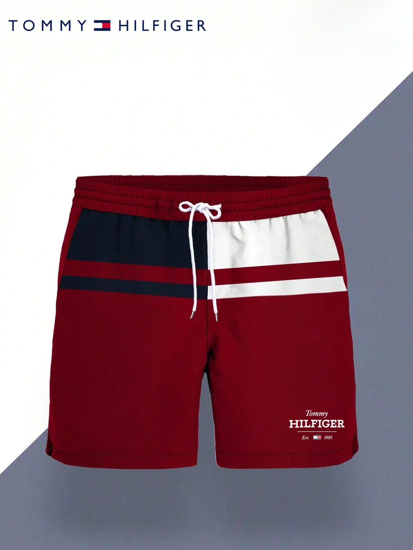 Tommy Hilfiger® Herrshorts – Snabbtorkande Badshorts