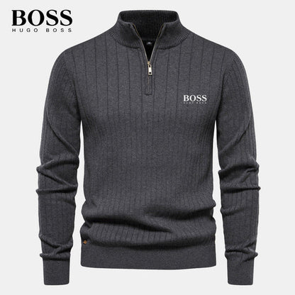 HUGO BOSS | Half-Zip Sweater