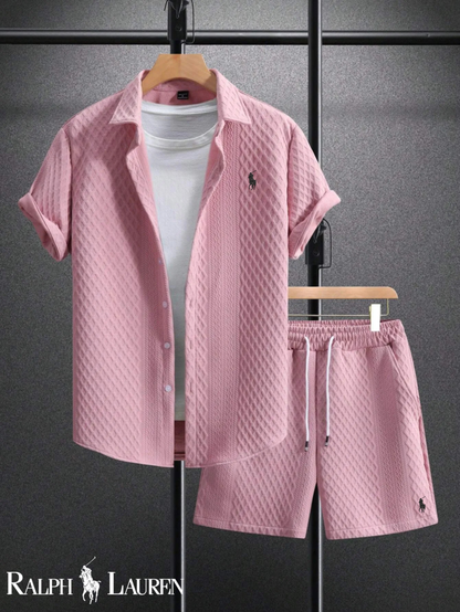 Ralph Lauren Premium Texturerat Sommarsett