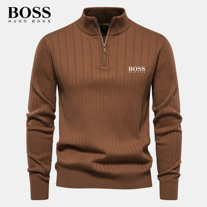 HUGO BOSS | Half-Zip Sweater