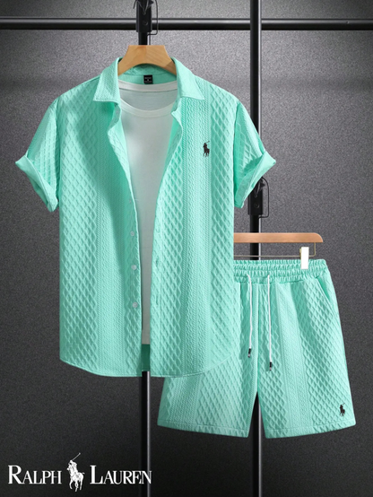 Ralph Lauren Premium Texturerat Sommarsett