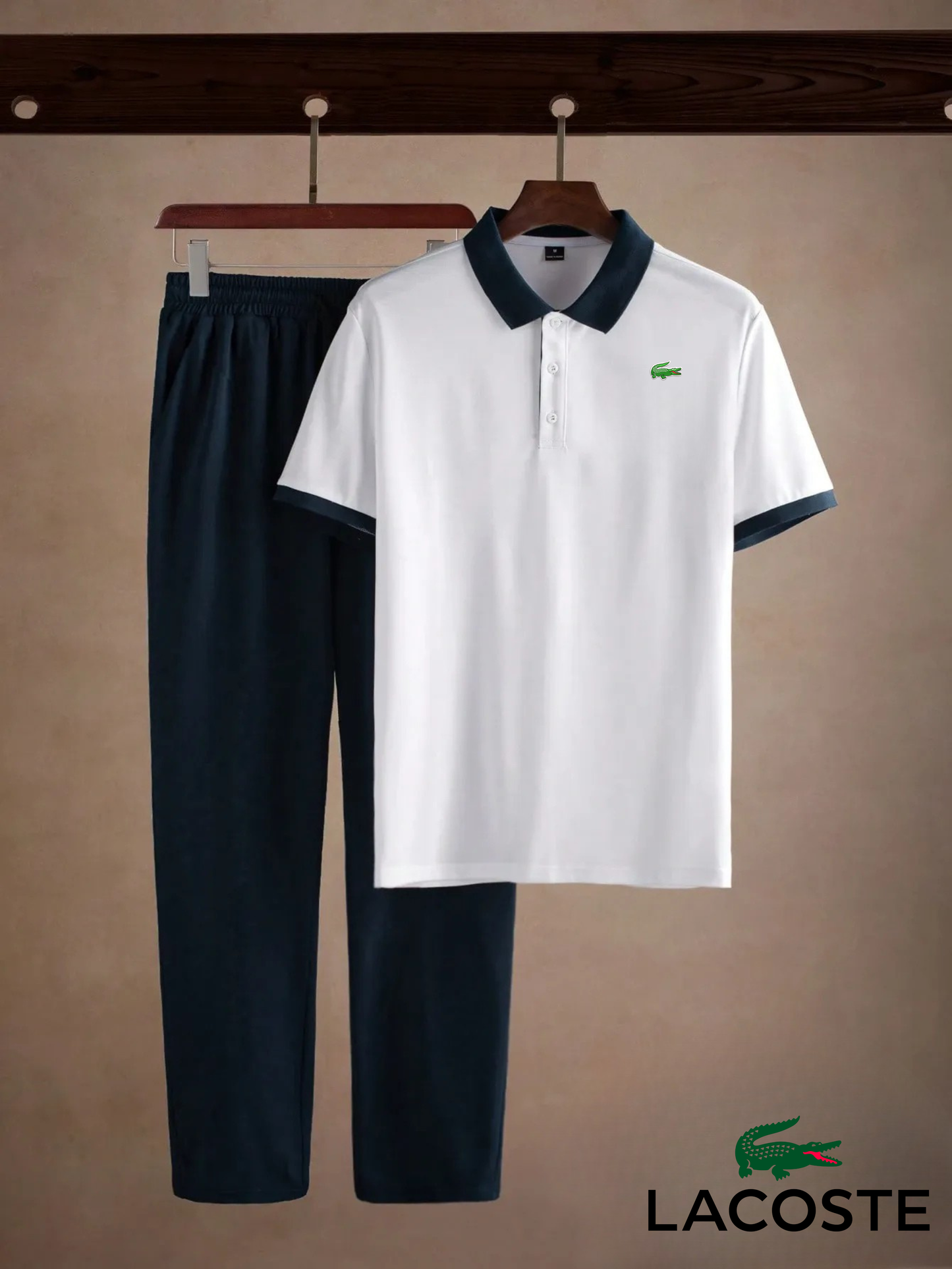Lacoste Premium Polo & Byxset
