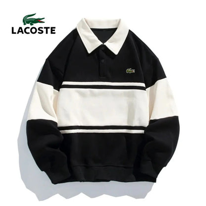 Lacoste Men's Rugby Sweatshirt | Premium Long Sleeve Polo